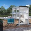 GEODRAIN PLUS conduta rígida de parede dupla perfurada com geotêxtil